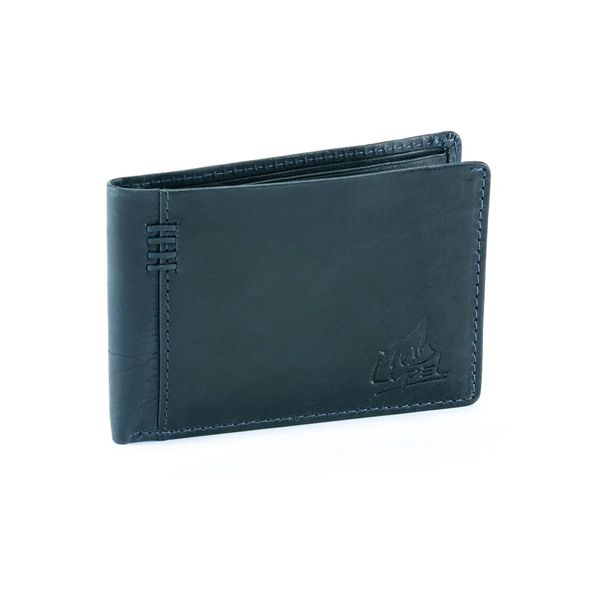 Leather Wallet for Men with Coin Pocket and Anti-RFID