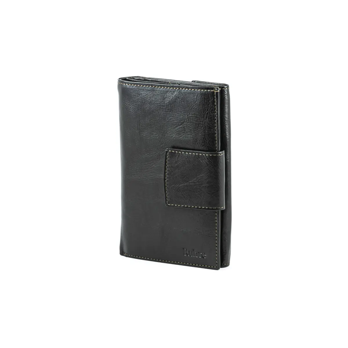 Cartera en Piel de Mujer con Monedero