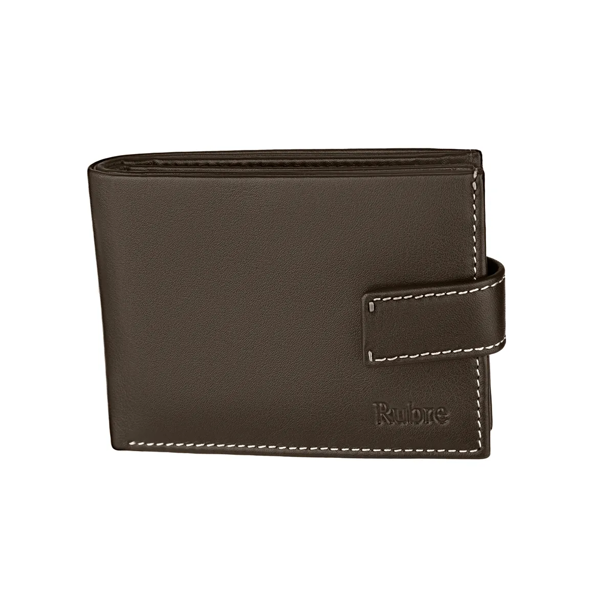 Cartera de Hombre en Piel con Monedero y Anti-RFID
