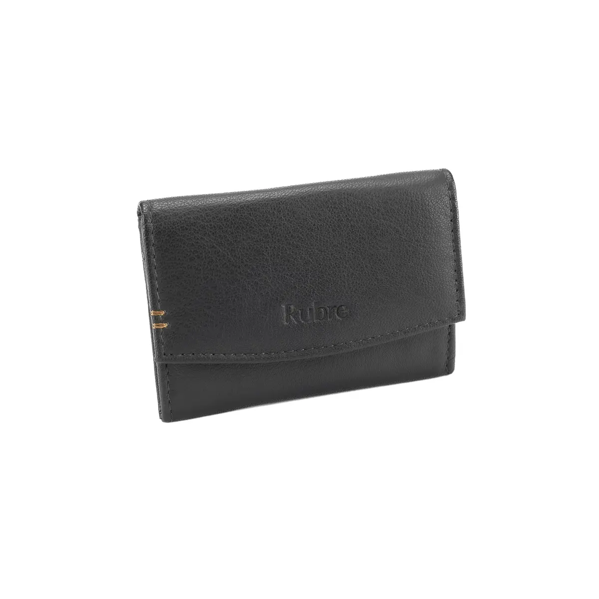 Porta-moedas em Pele com Porta-cartões e Anti-RFID